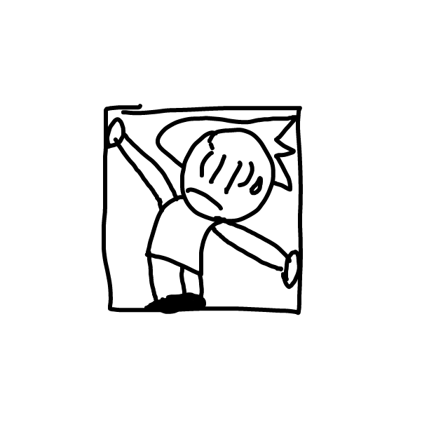 Still getting cramped (hes gonna get smushed next) - Online Drawing Game Comic Strip Panel by Z.The.Comic