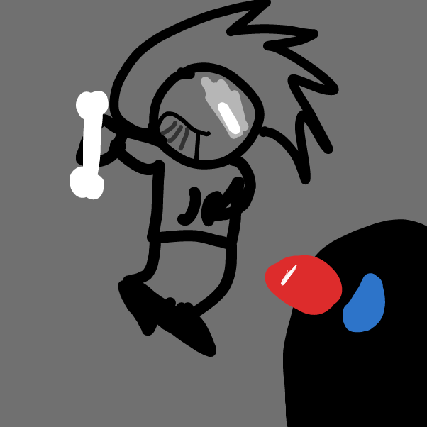 Is that sans' arm?! "No, its not" - Online Drawing Game Comic Strip Panel by Z.The.Comic