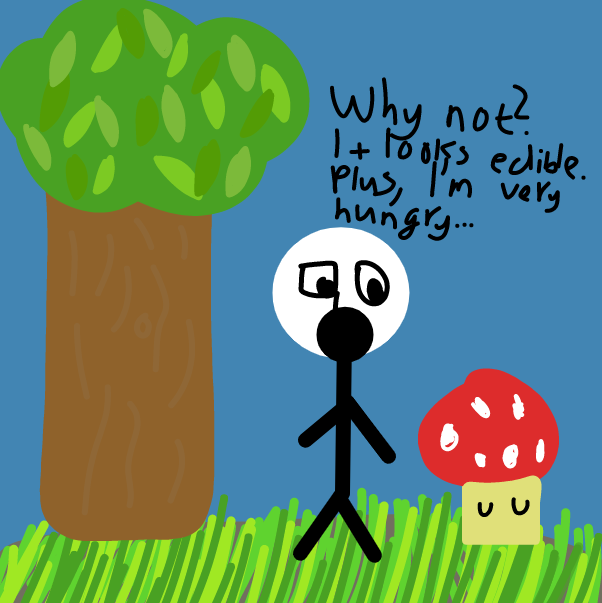 Drawing in Don’t eat it by CrystalCampos