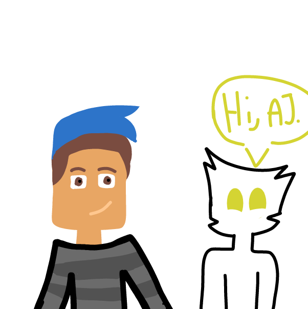 Drawing in Hello, AJ! by CrystalCampos