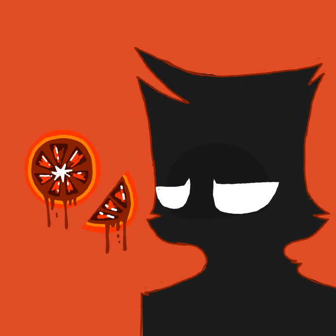 These are what ive used to compel myself to draw and for energy..Blood Oranges - Online Drawing Game Comic Strip Panel by OneWithTheShadows