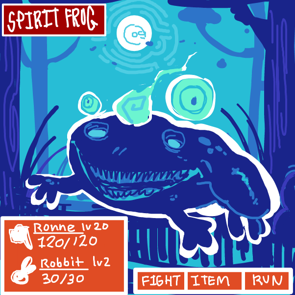 Drawing in robbit by Chumky