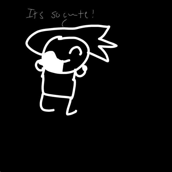 It really is cute - Online Drawing Game Comic Strip Panel by Z.The.Comic