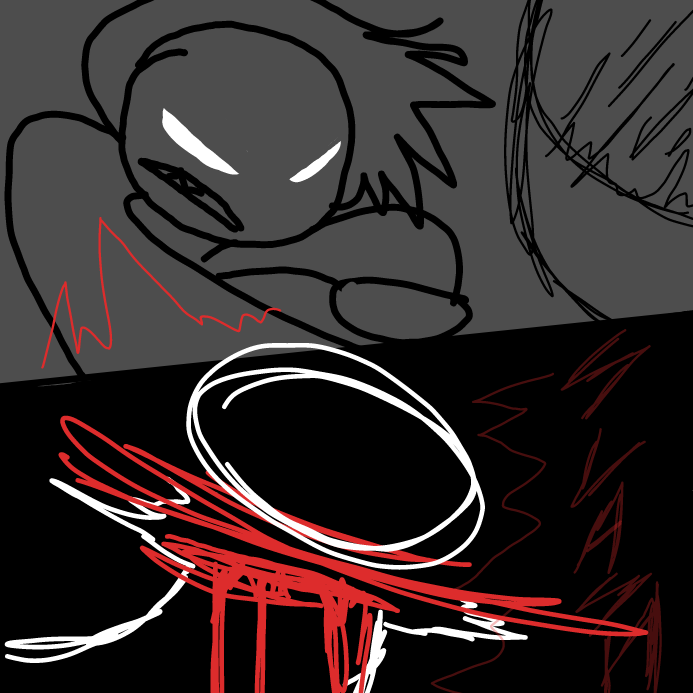 Drawing in War of the sussies Part 2 by OneWithTheShadows