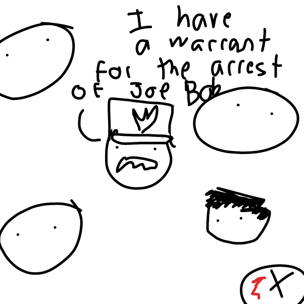 Drawing in Identity Theft by boneHed