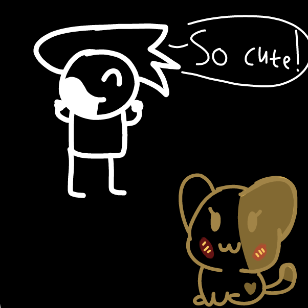 Drawing in Creature by CrystalCampos