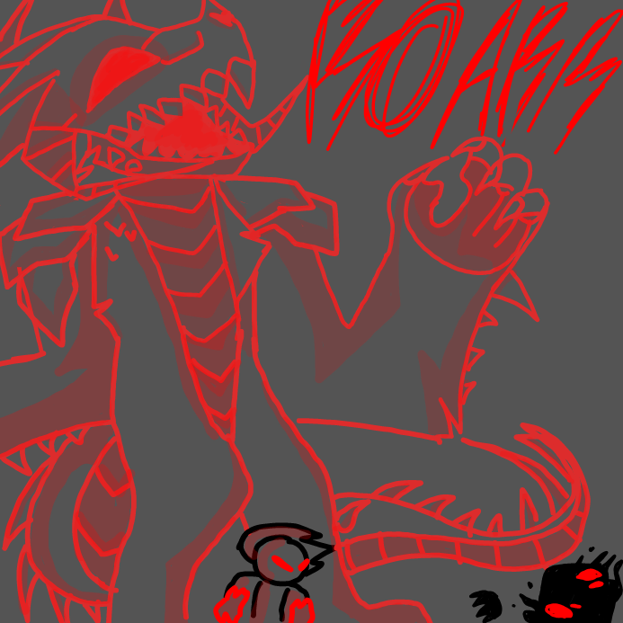 Drawing in War of the sussies Part 2 by OneWithTheShadows