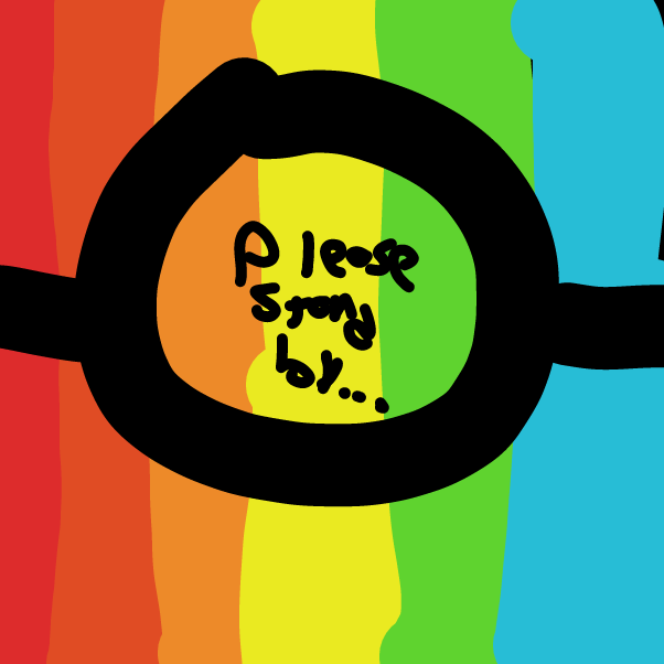 I tried my best to make the colors on the "Please stand by" screen - Online Drawing Game Comic Strip Panel by Z.The.Comic