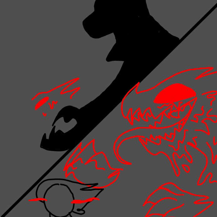 Drawing in War of the sussies 3: The Battle Of The Century by OneWithTheShadows