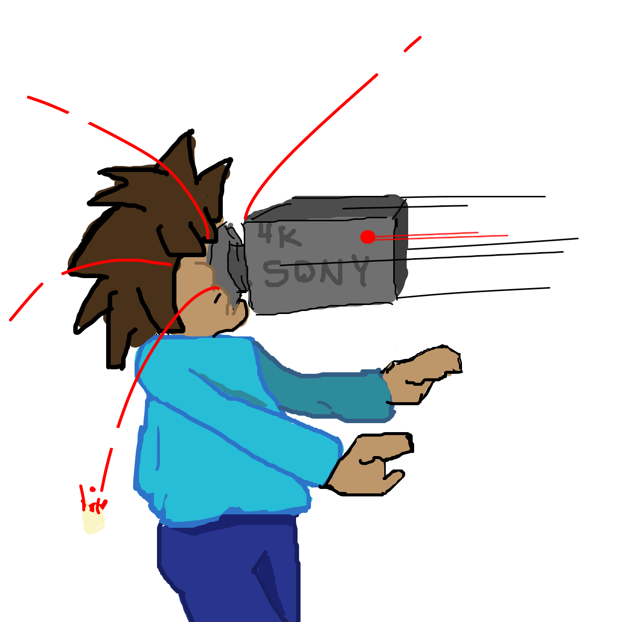  - Online Drawing Game Comic Strip Panel by Painovoima