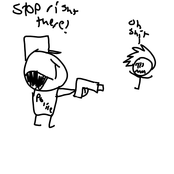 Do swears count as NSFW? - Online Drawing Game Comic Strip Panel by Z.The.Comic