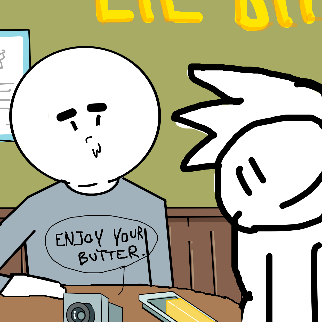  - Online Drawing Game Comic Strip Panel by Painovoima