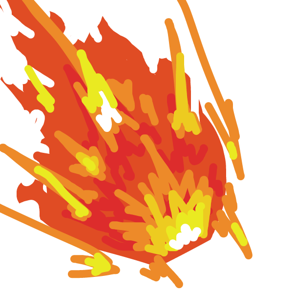 Drawing in fireball by jin