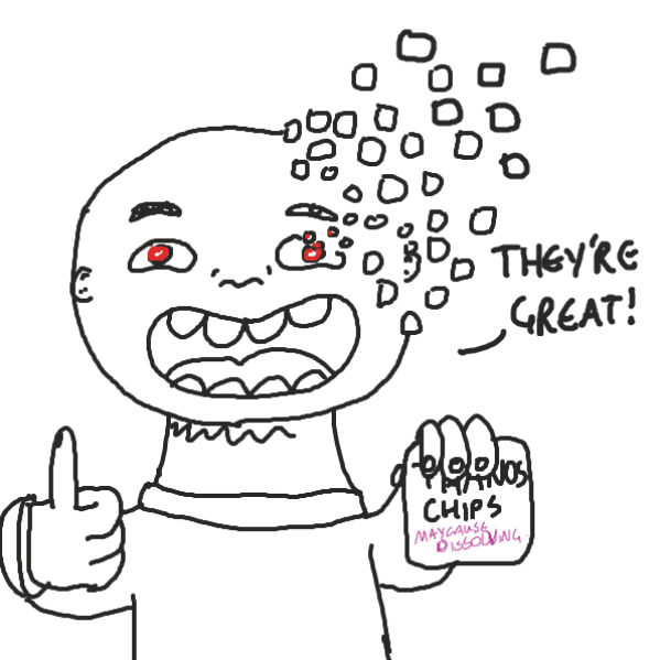 Drawing in thanos delicious  by joshyouart