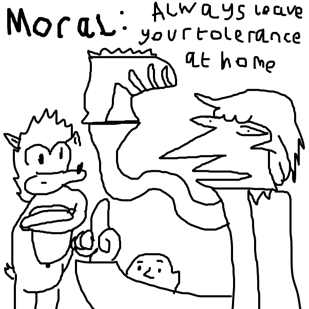 Drawing in Everyone bothers Toph suddenly by BananaDoc