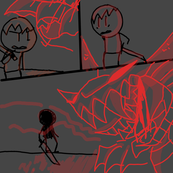 Drawing in War of the sussies 3: The Battle Of The Century by OneWithTheShadows