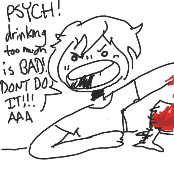 Drawing in Drunk and Sad by lemmonbars