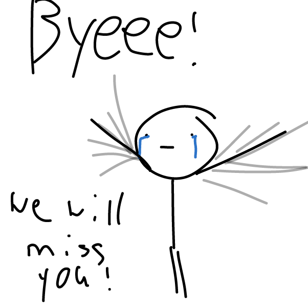 Drawing in Thanks for the Good Times. by boneHed