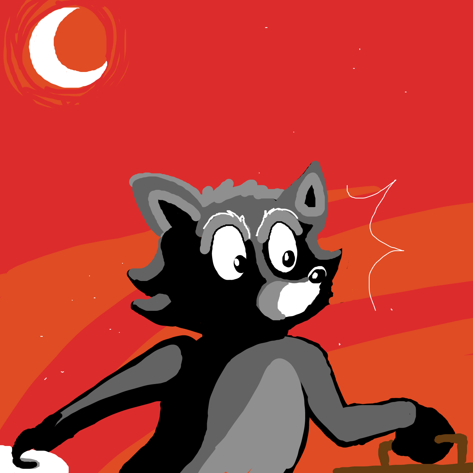 Drawing in Down in the Dumps by TFD