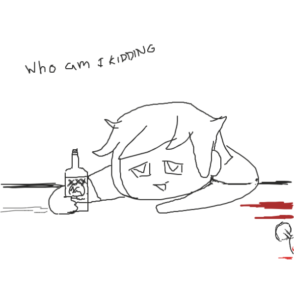 Drawing in Drunk and Sad by Robro