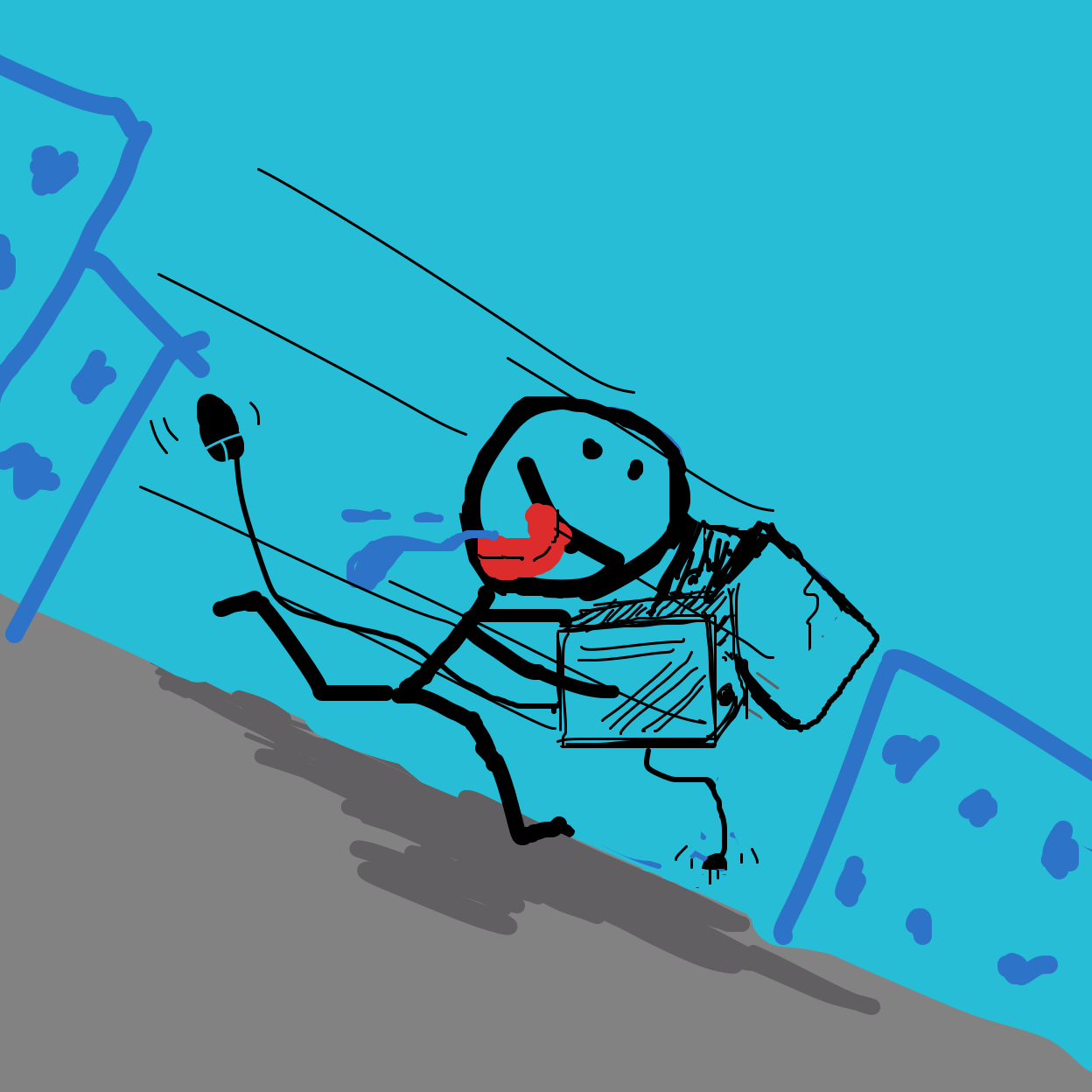 Drawing in Rage cause lose game by Painovoima