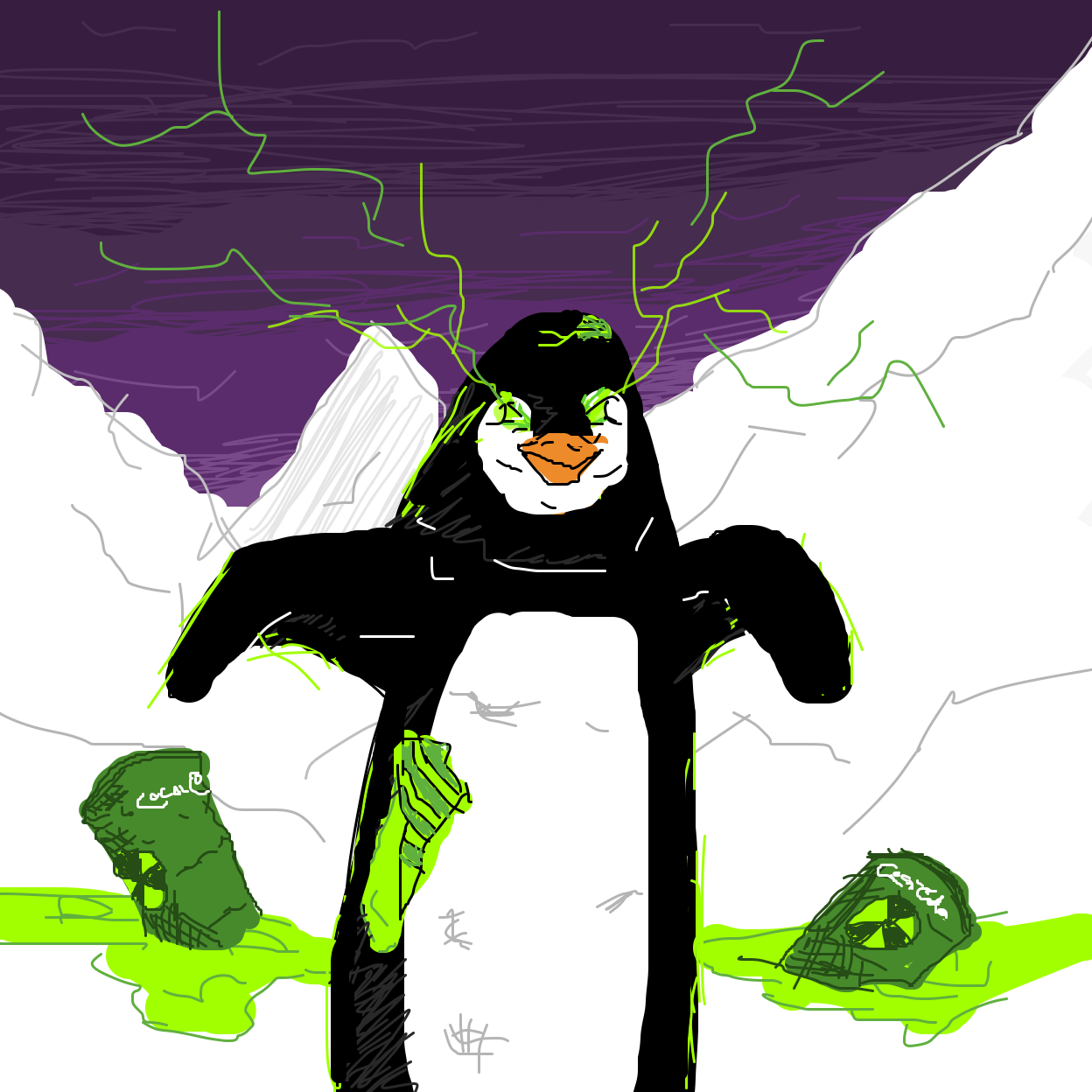 Drawing in BIOHAZARDOUS CREATURES by Painovoima