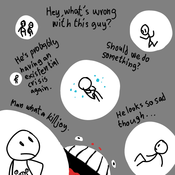  - Online Drawing Game Comic Strip Panel by SeanTrunks