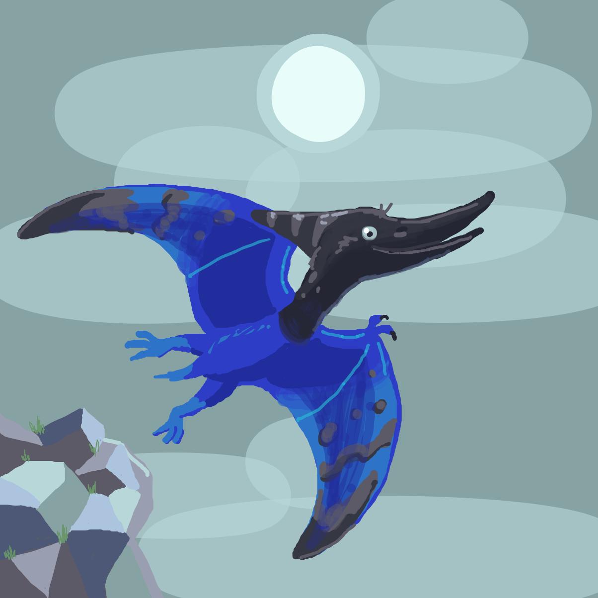  - Online Drawing Game Comic Strip Panel by Electra