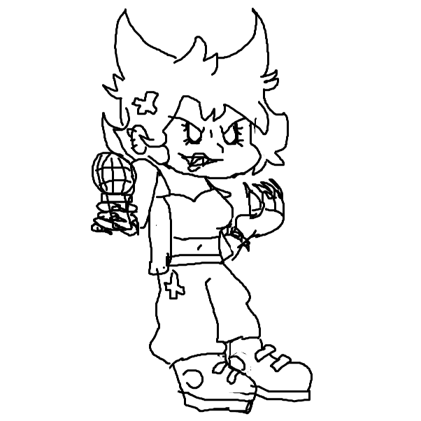 Drawing in Draw your favorite FNF Mod character(s) by Scythesowner2