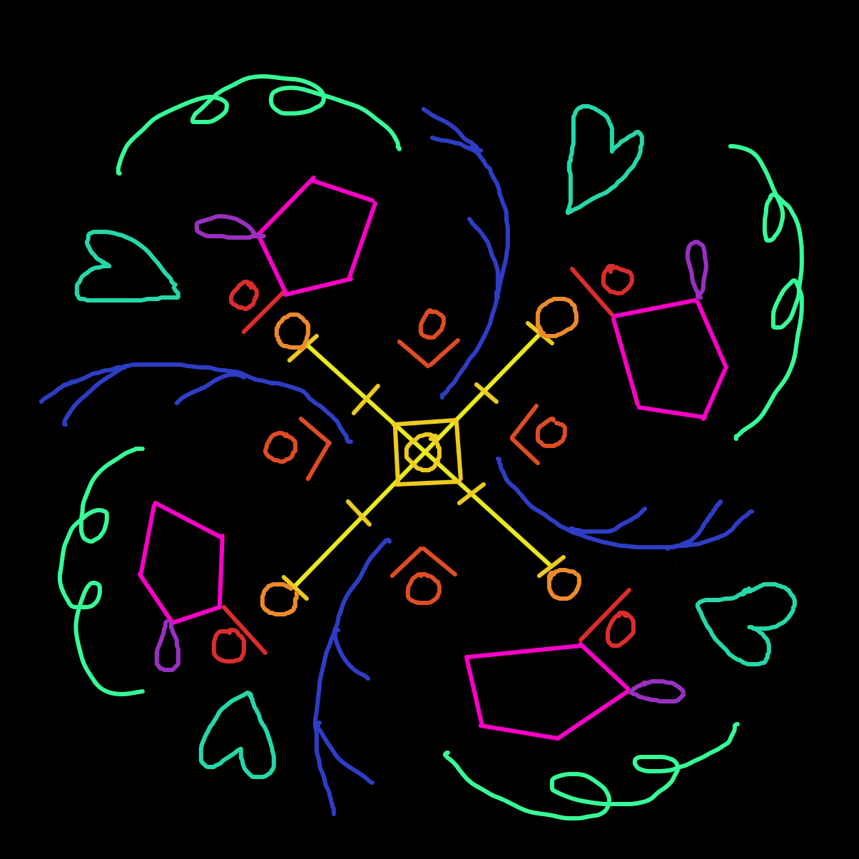  - Online Drawing Game Comic Strip Panel by Electra