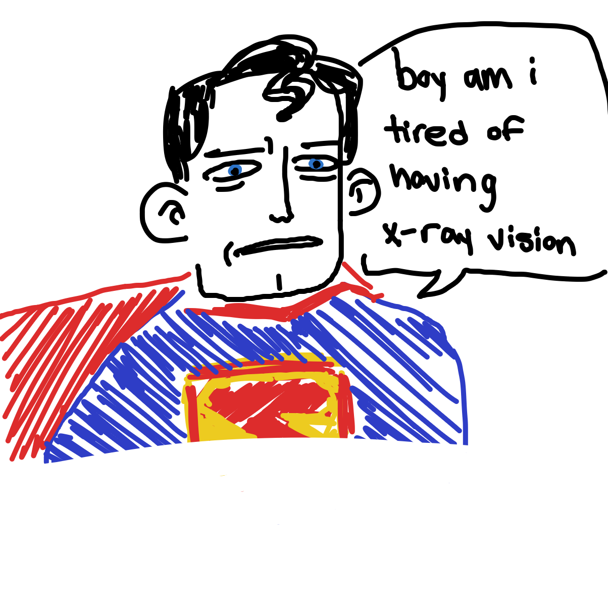 Superman_regret.png la - Online Drawing Game Comic Strip Panel by Izzy:)