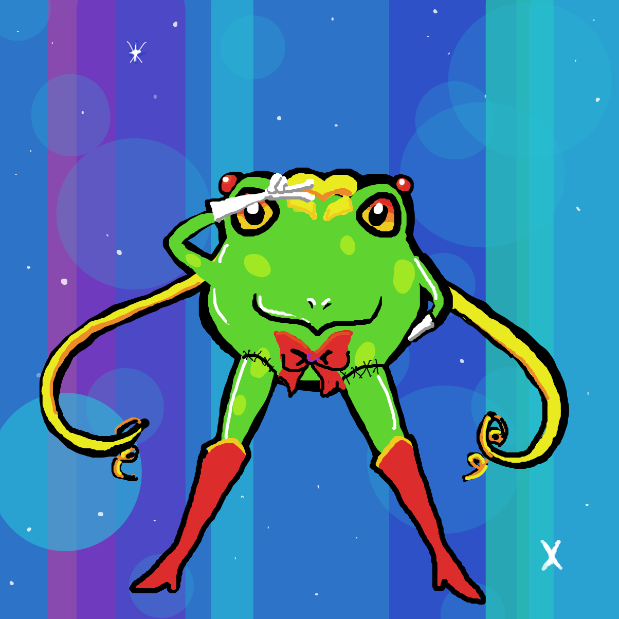  - Online Drawing Game Comic Strip Panel by Electra