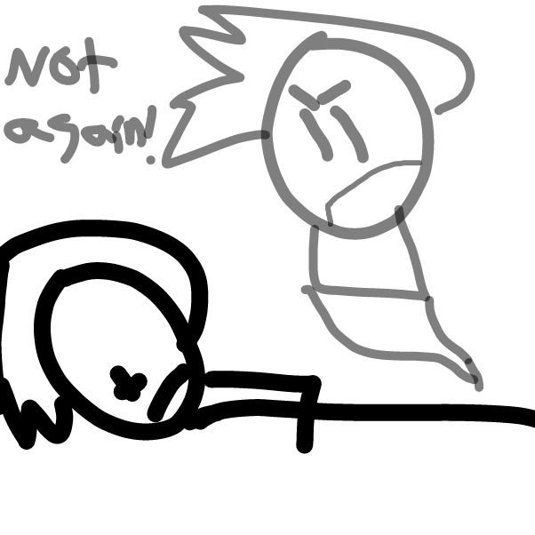 It wasn't even a cat this time! - Online Drawing Game Comic Strip Panel by Z.The.Comic