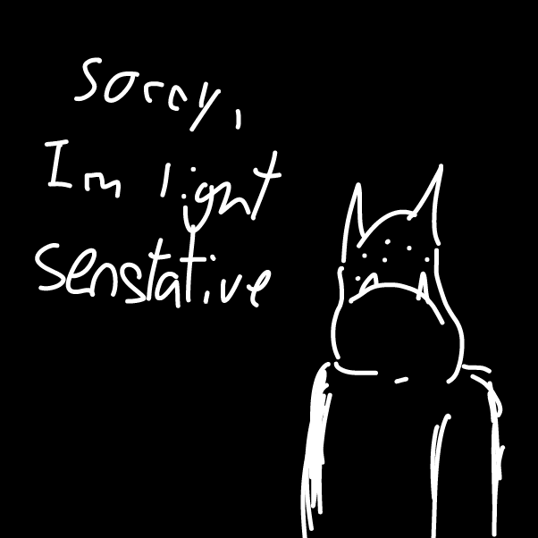 Drawing in its so dark! by boneHed