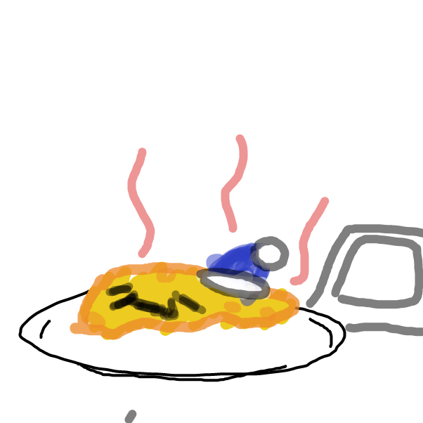 he was melted in the microwave - Online Drawing Game Comic Strip Panel by Cookiez