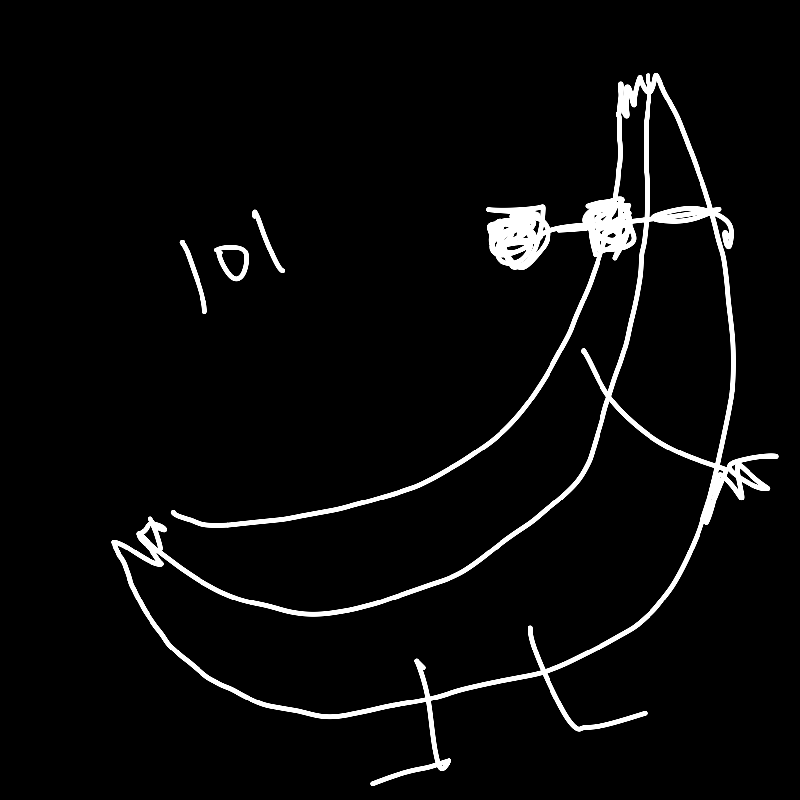 Drawing in draw white on white, then change canvas to black:) by Dobby1593