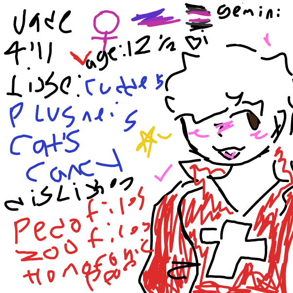 Drawing in Tell about yourself by SIMP