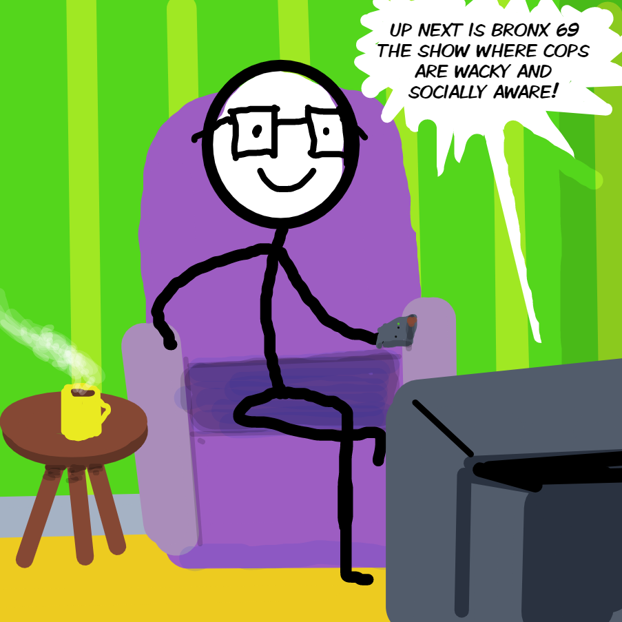 Drawing in I better go and watch Tv pg 37 by Emjaypatrick