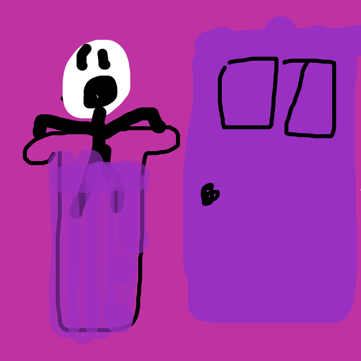 Drawing in Wait for the door to open by Turkeysandwicj