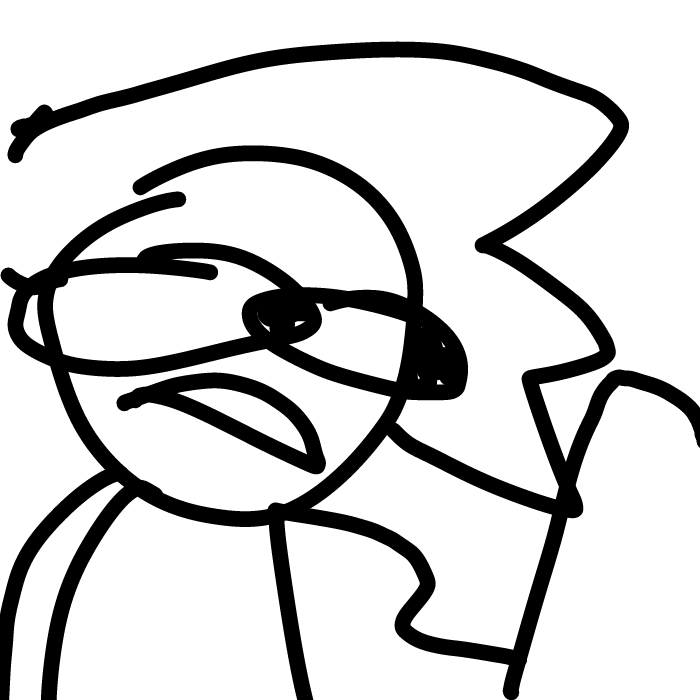 "Oh boy whats that my friend sended to me on discor- HOLY SHIT WHAT THE HELL" - Online Drawing Game Comic Strip Panel by RiqTheEpic