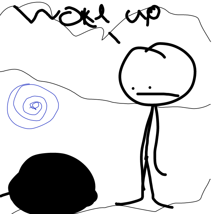 They are in one of the landscapes from Jim's battle of the inner-self part 1 - Online Drawing Game Comic Strip Panel by RiqTheEpic