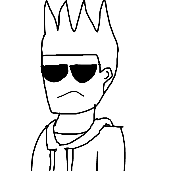 Drawing in eddsworld by Tfa234
