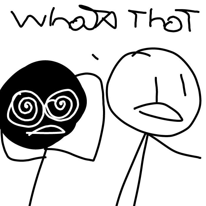 If you are reading this, They are in one of the landscapes from Jim's battle of the inner-self part one - Online Drawing Game Comic Strip Panel by RiqTheEpic