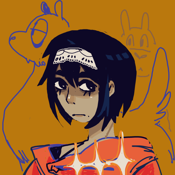 Drawing in girl jam 2 by Chumky