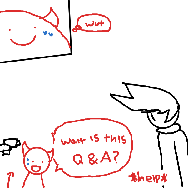 Drawing in Ask Z The Comic! by XD