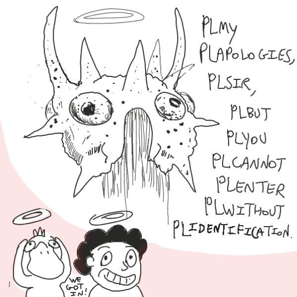 Well let's see where this goes - Online Drawing Game Comic Strip Panel by NuclearJackal