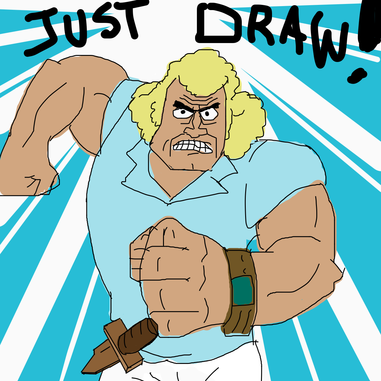  - Online Drawing Game Comic Strip Panel by Painovoima