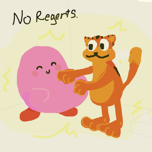 Drawing in Kirby Car but the nightmare never ends... by Michael_Mayonaise