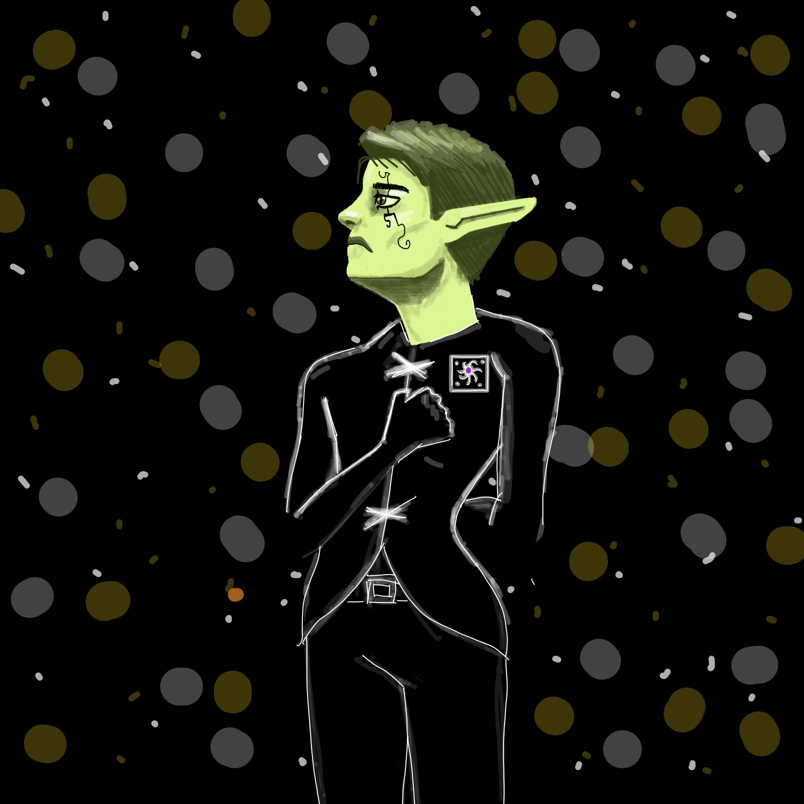 Drawing in Galactic by Dobby1593