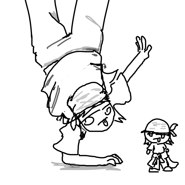 Drawing in drawing you break dancing or sumthing... by FifaSam